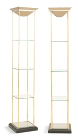 Pair of Hollywood Regency Torcheres