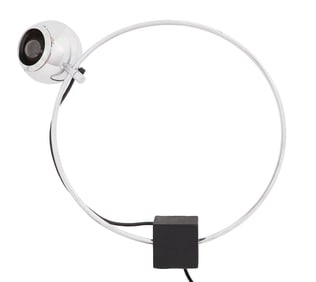 Mid-Century Modern Orbiting Chrome Table Lamp