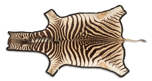 Full Zebra Hide Rug