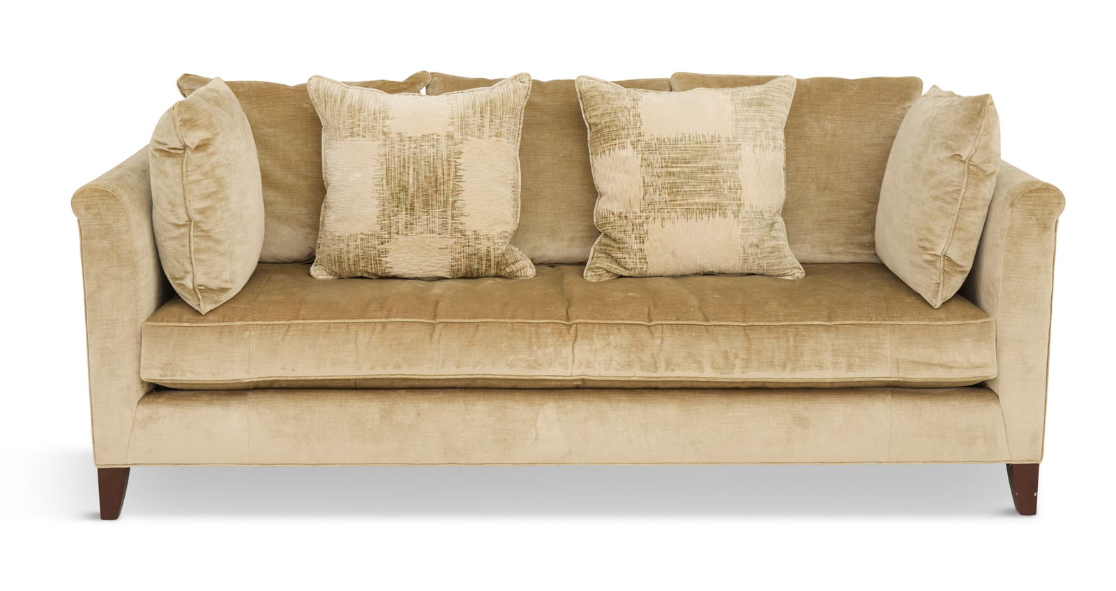 Custom Baker Club-Style Sofa (1 of 8)