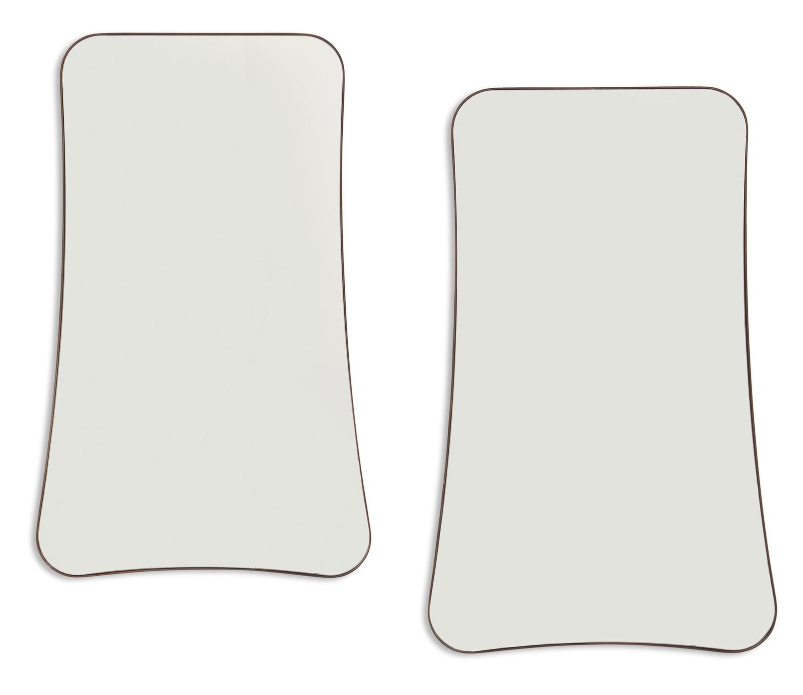 Pair of Contemporary Bronze Mirrors (1 of 10)