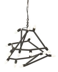 Susan Woods "Stellar I" Molecular Chandelier