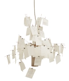 Ingo Maurer Zettel'z 5 Pendant Light Fixture