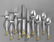 1528: 40 Pcs. of Towle "Celtic Weave Gold" Flatware