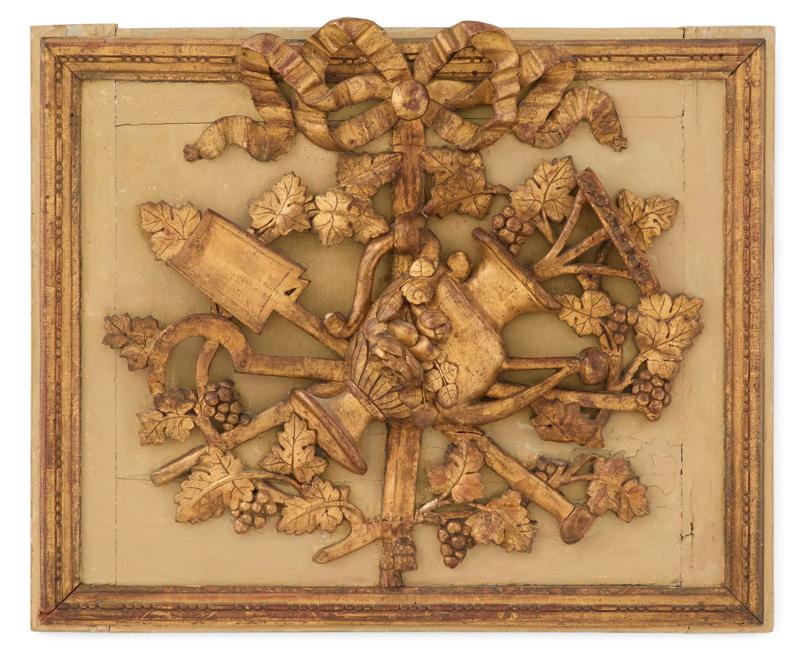 Louis XVI Parcel-Gilt Supraporte (1 of 2)