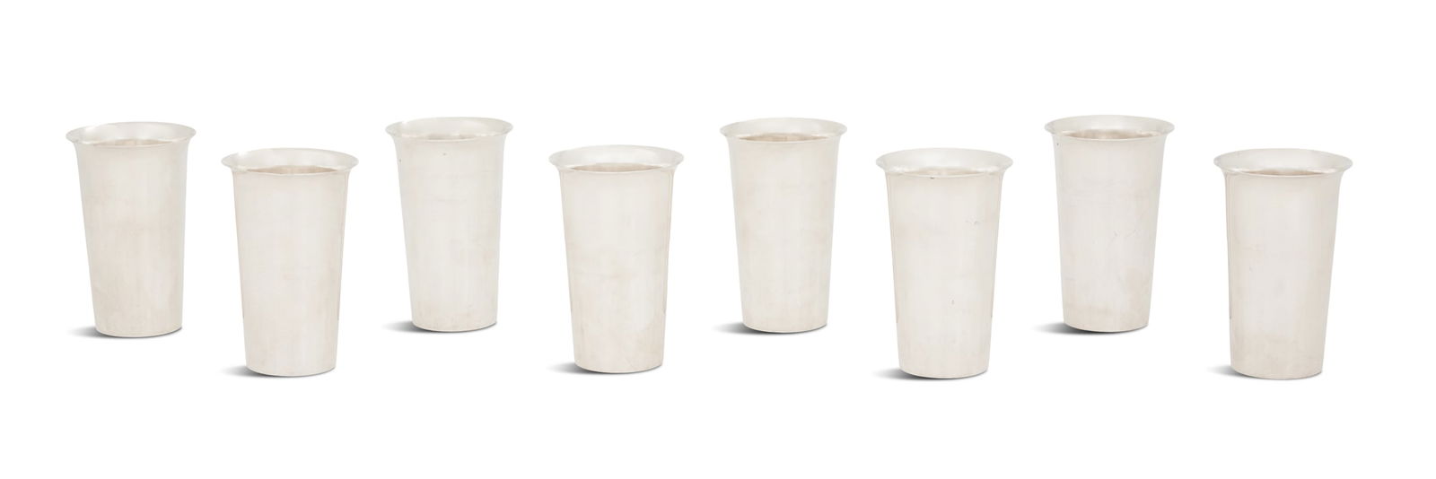 Eight Sterling Silver Tumblers (1 of 2)