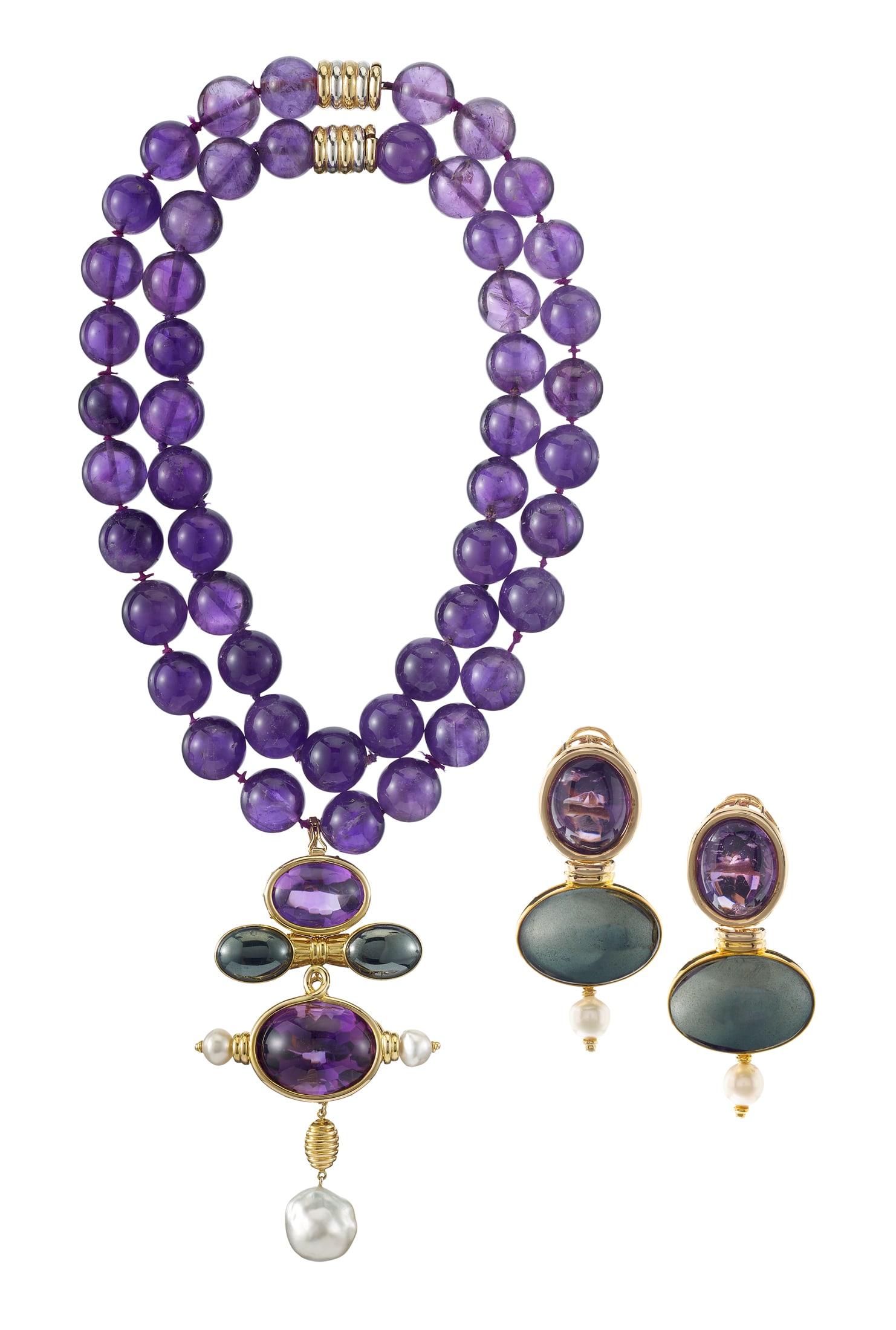Convertible Amethyst Jewelry Suite (1 of 4)