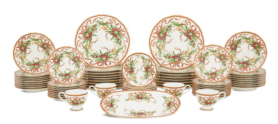 Collection of "Tiffany Holiday" Porcelain (1 of 2)