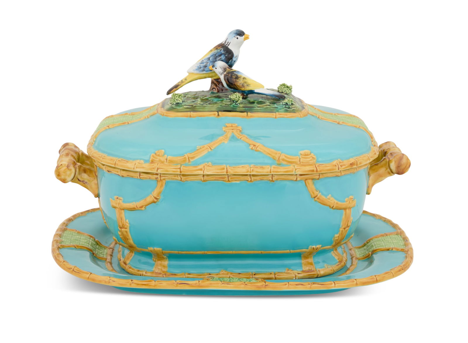 Christian Dior Majolica Tureen and Underplate (1 of 3)