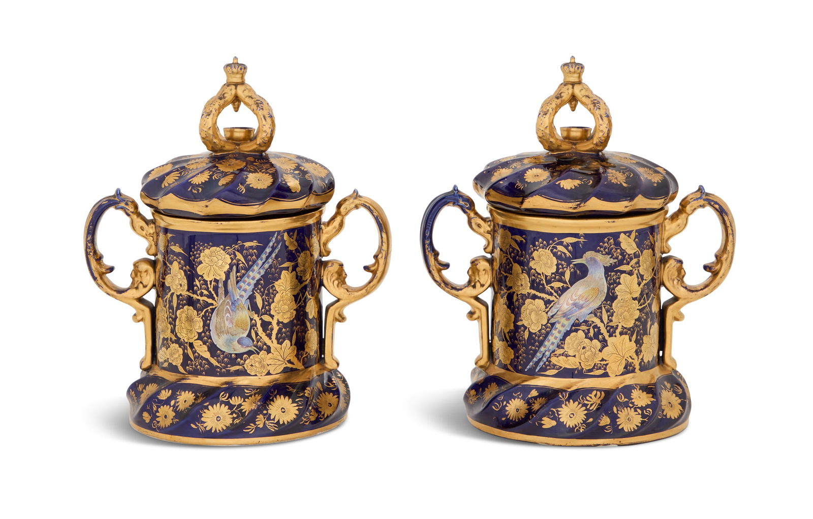 Pair of English Mason’s Ironstone Mitre Jars (1 of 6)