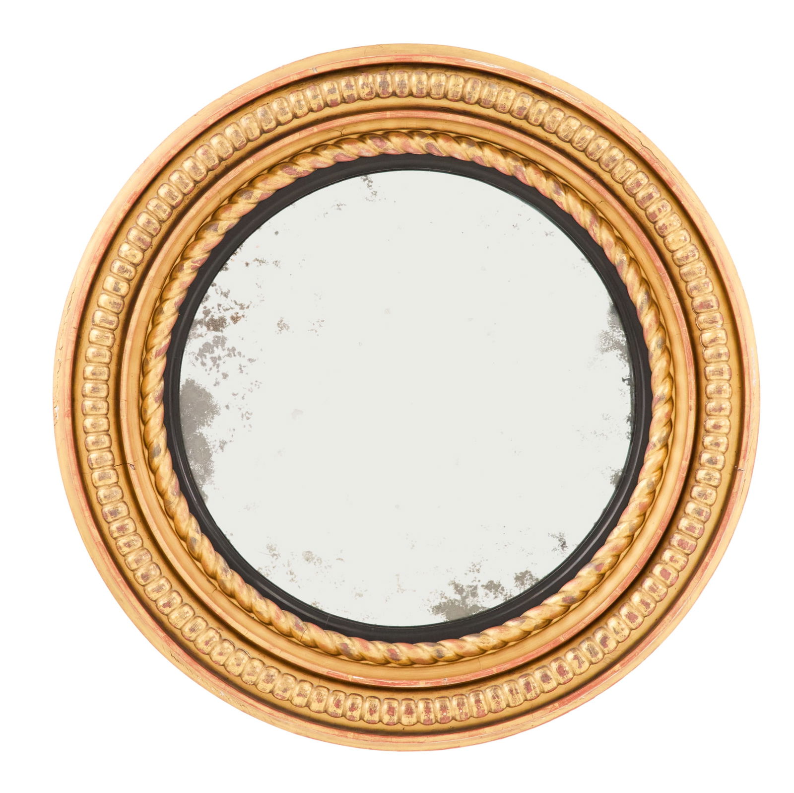 William IV Giltwood Convex Mirror (1 of 2)