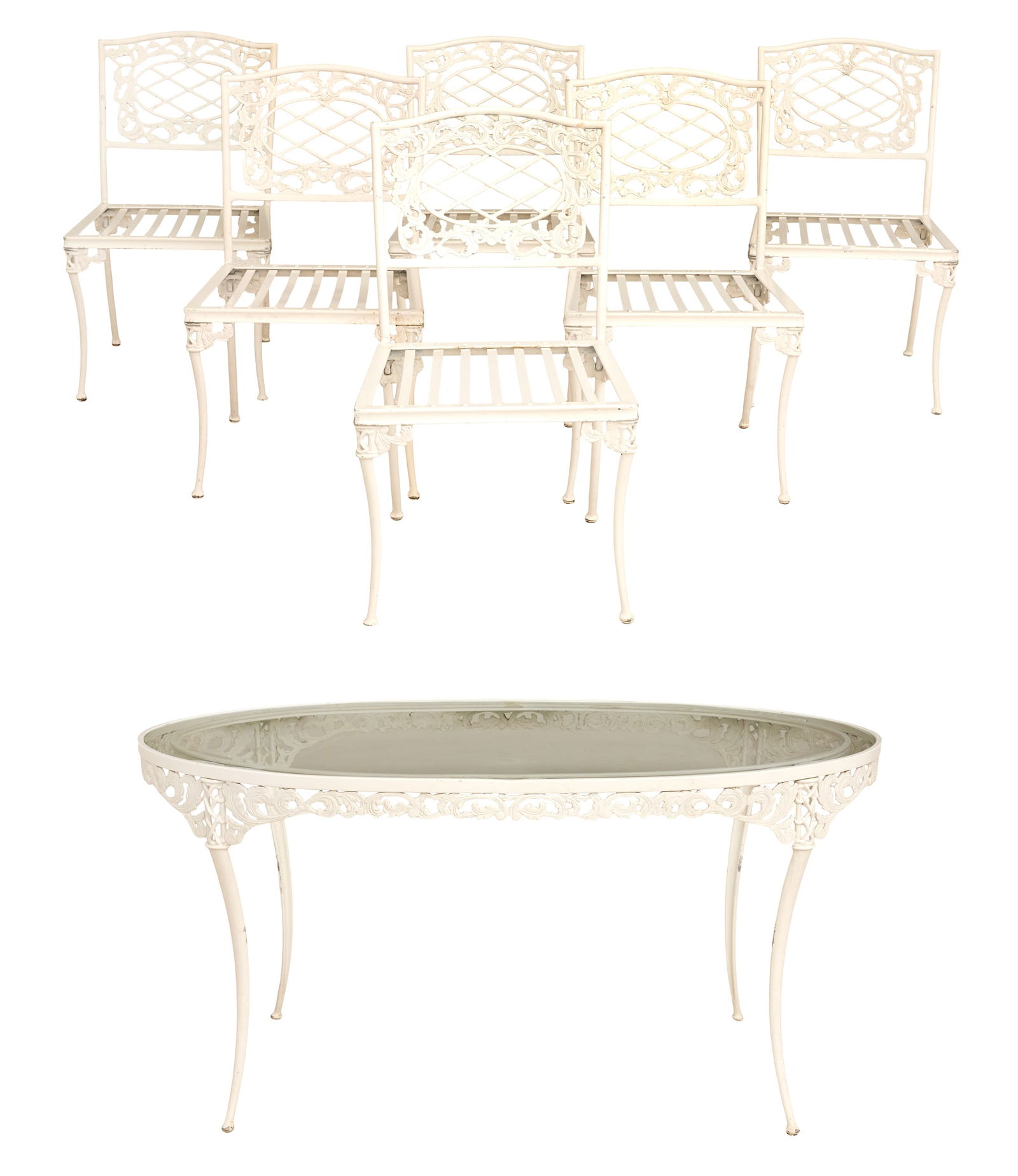 Brown Jordan "Elegance" Garden Dining Suite (1 of 7)