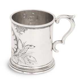 South Carolina Coin Silver Mug