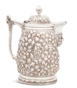 Baltimore Silverplate Repousse Insulated Pitcher