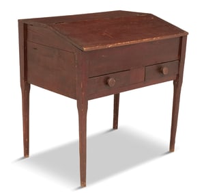 Southern Stained Cypress Plantation Desk
