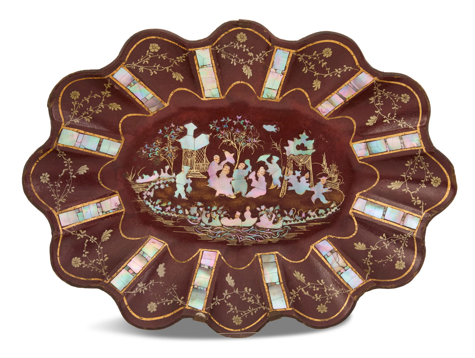 Unusual English Papier-Mache Bread Tray (1 of 2)