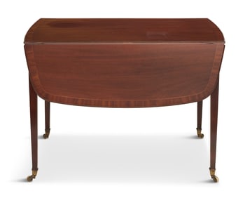 Hepplewhite Mahogany Pembroke Table