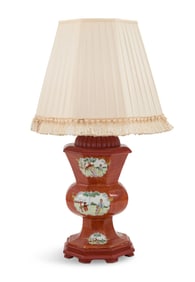Large English MasonÃs Ironstone Lamp