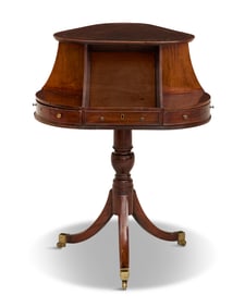 Mahogany Occasional Table/Book Stand