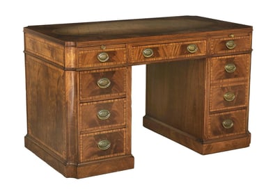 Edwardian Mahogany Desk