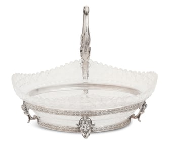 Edwardian Elkington Silverplate Serving Dish