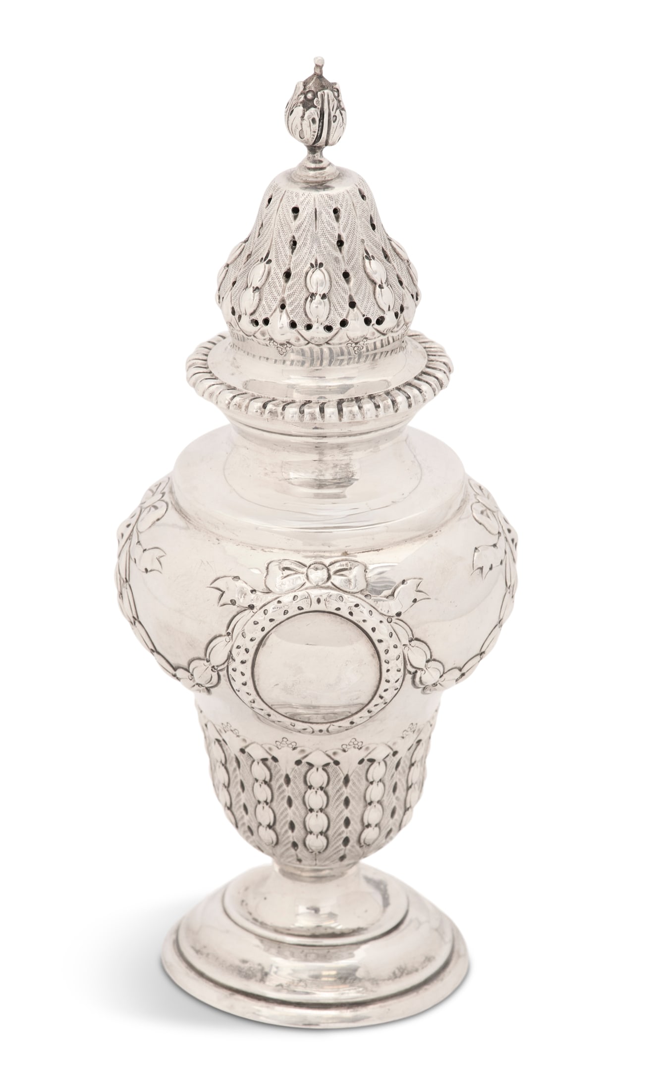 Edwardian Sterling Silver Sugar Caster (1 of 3)