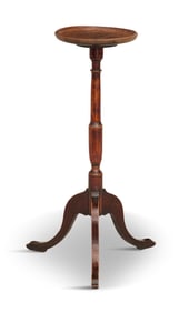 English Mahogany Candle Stand