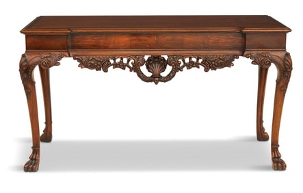 George III-Style Mahogany Serving Table