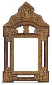 Baroque-Style Cushion Mirror