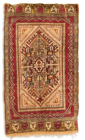 Semi-Antique Prayer Carpet