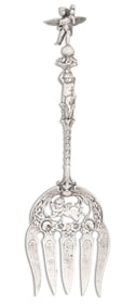 Italian Silver Serving Fork
