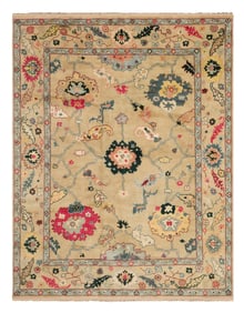 Turkish Angora Oushak Carpet