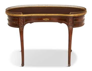 Mahogany and Bronze-Mounted Writing Desk
