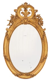 Napoleon III Giltwood Mirror
