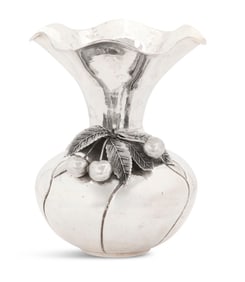 South American Silver Vase