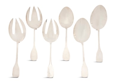 Marilena Mariotto Silverplate Salad Servers