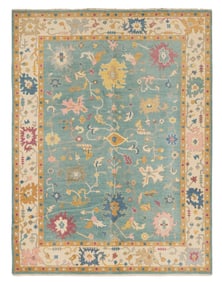 Turkish Angora Oushak Carpet