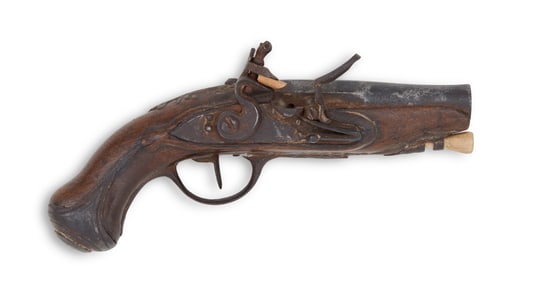 Small Flintlock Pocket Pistol
