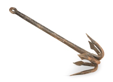 18th-Century Sailing Ship Anchor