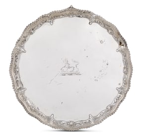 Early George III Sterling Silver Waiter