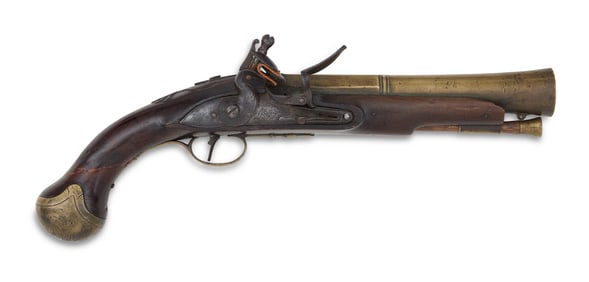 English Blunderbuss Pistol