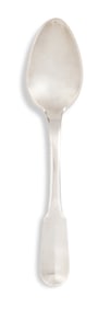 New Orleans Creole Coin Silver Tablespoon
