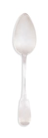 New Orleans Creole Coin Silver Tablespoon