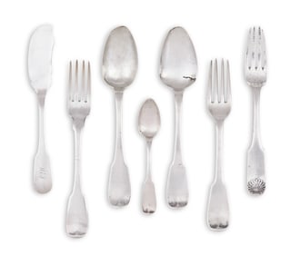 New Orleans Creole Coin Silver Flatware