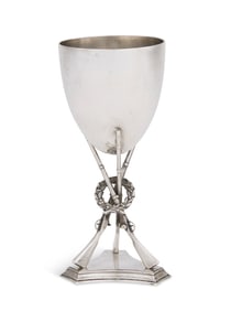 Victorian Sterling Silver Shooting Trophy Cup
