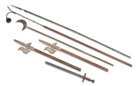 Six Decorative/Ceremonial Arms