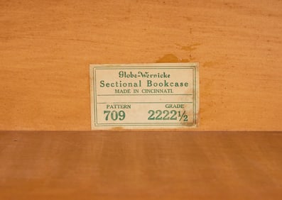 Globe-Wernicke Oak Barrister's Bookcase