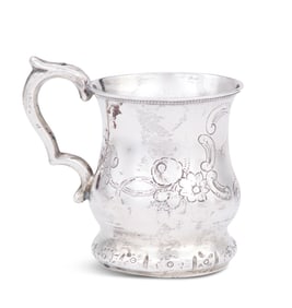 American Coin Silver Mug