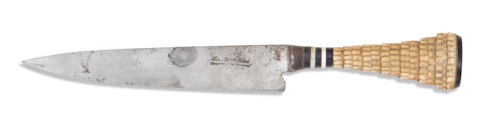 Argentine Armadillo Tail Gaucho Knife