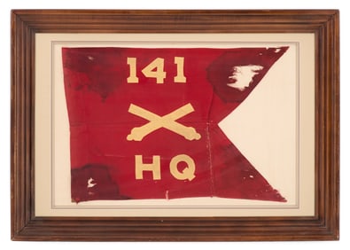 141st Field Headquarters Guidon Flag
